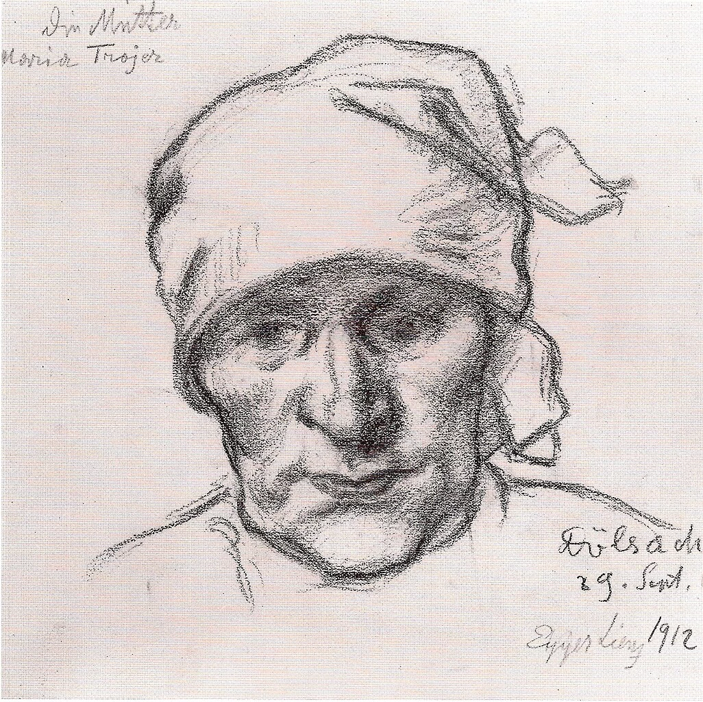 La madre dell'artista, Maria Trojer
